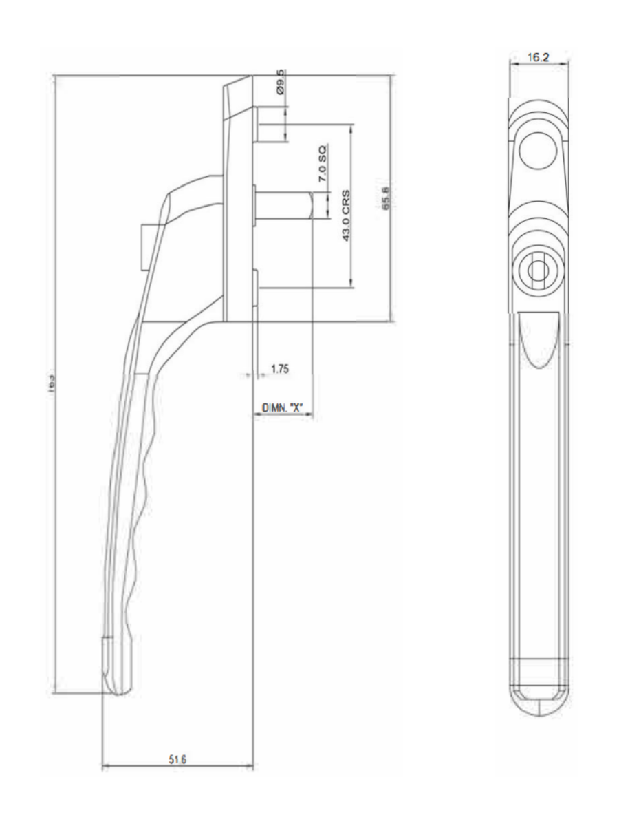 Inline Grenadier Window Handle