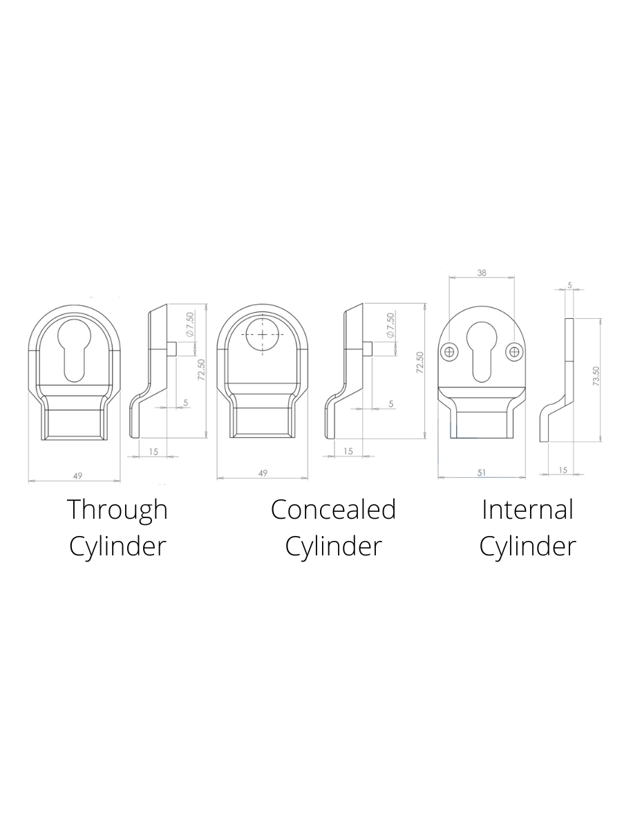 Strongold Door Finger Pull