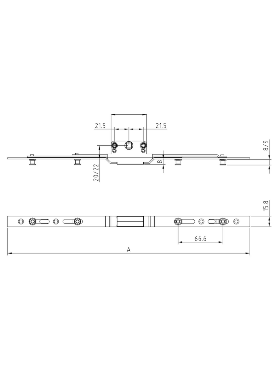 Stronghold Twin Cam Lock