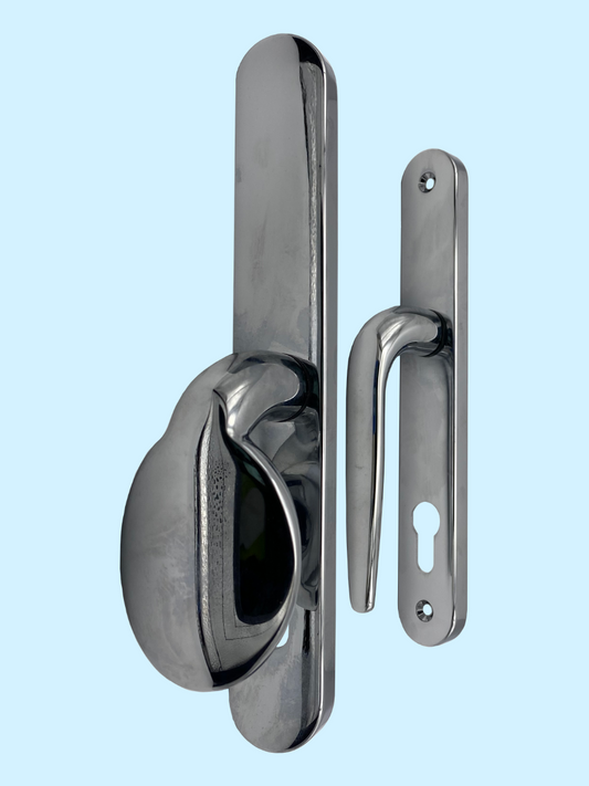 Sparta Lever/Pad Offset Door Handle (Long Backplate)