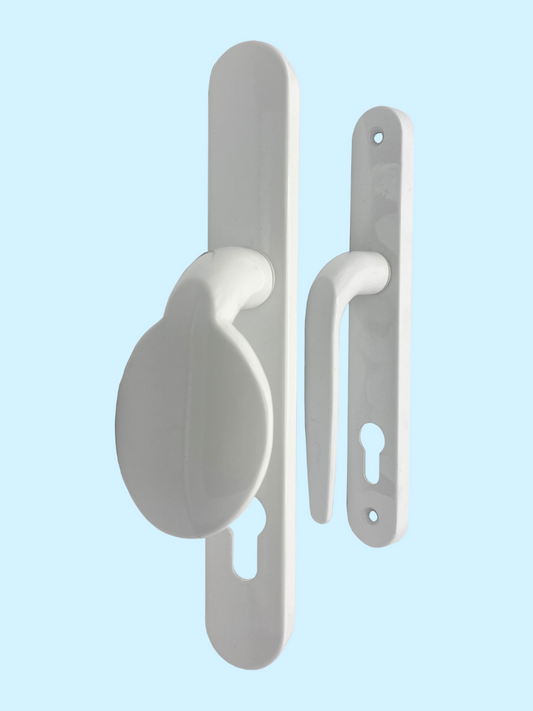 Sparta Lever/Pad Inline Door Handle (Long Backplate)