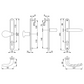 Hoppe Atlanta Lever/Pad Door Handle