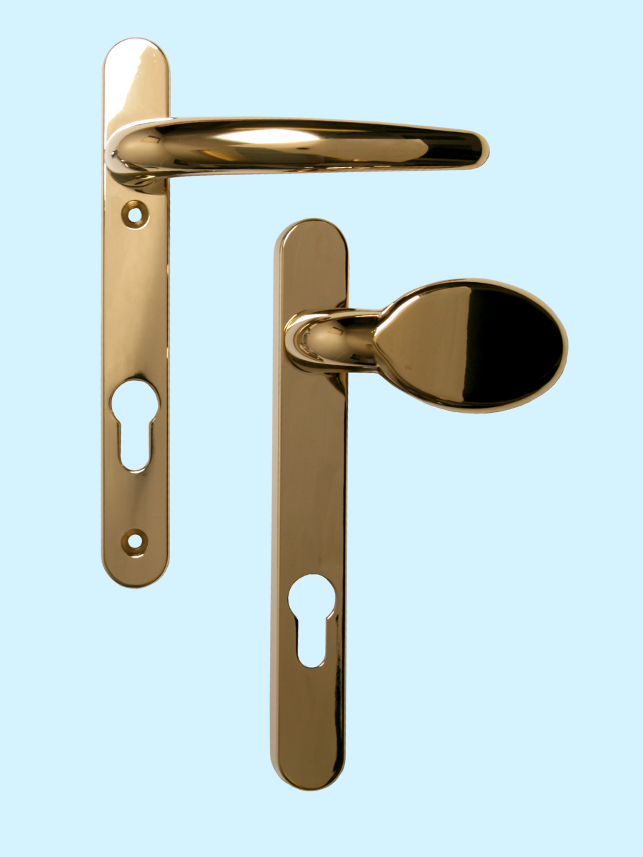 Bombardier Lever/Pad Locking Door Handle