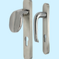 Lifetime Concealed Door Handle (Short Backplate)