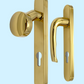 Lifetime Concealed Door Handle (Short Backplate)