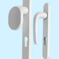 Lifetime Concealed Door Handle (Short Backplate)