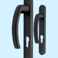 Winlock Door Handle (Short Backplate)
