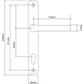 Winlock Door Handle (Long Backplate)