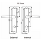 Lifetime Security Door Handles