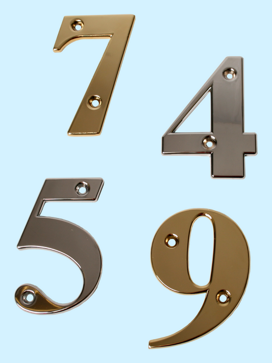 75mm UAP Front Door Numeral