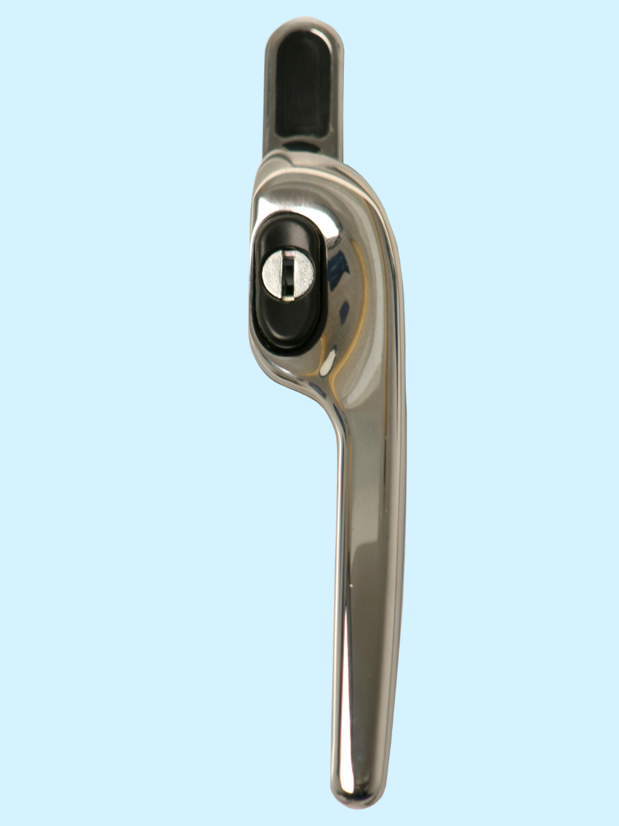 Locking Custodian Window Handle