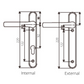 Winlock Door Handle (Short Backplate)